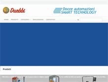 Tablet Screenshot of duebbi.it